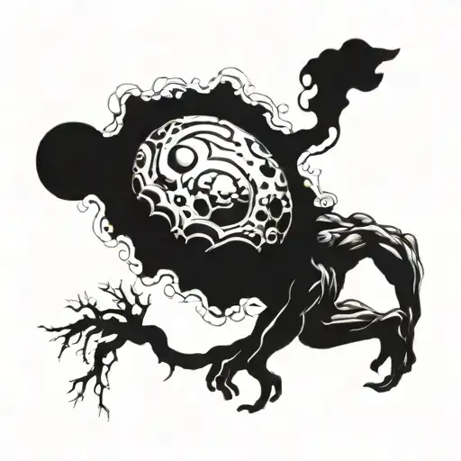 Sisyphus tattoo design idea