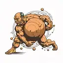 Sisyphus tattoo design idea