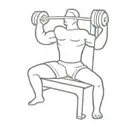 bench press tattoo design idea
