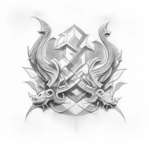 Triqueta Celta tattoo design idea