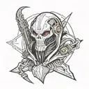 mass effect reaper tattoo design idea