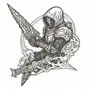 mass effect reaper tattoo design idea