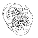 Semi Colon tattoo design idea