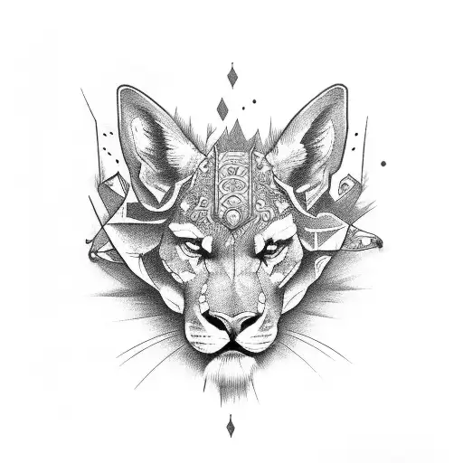 Western Punchy tattoo design idea