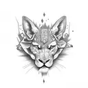 Western Punchy tattoo design idea