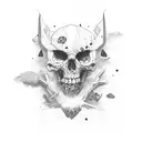 Western Punchy tattoo design idea