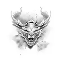 Western Punchy tattoo design idea