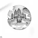 angkor wat tattoo design idea