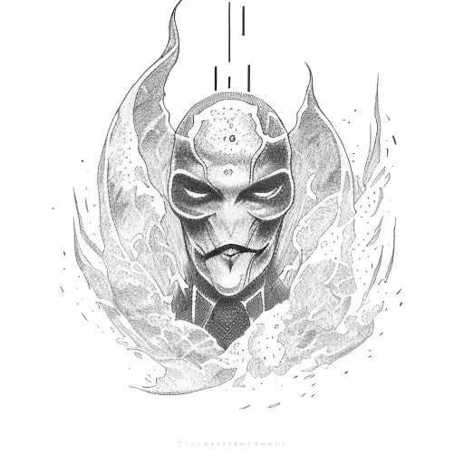 the dark tower tattoo design idea