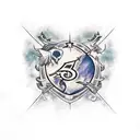 hogwarts tattoo design idea