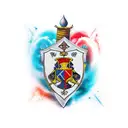 hogwarts tattoo design idea