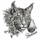 hardwork tattoo design idea