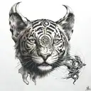 hardwork tattoo design idea