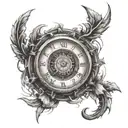 hardwork tattoo design idea