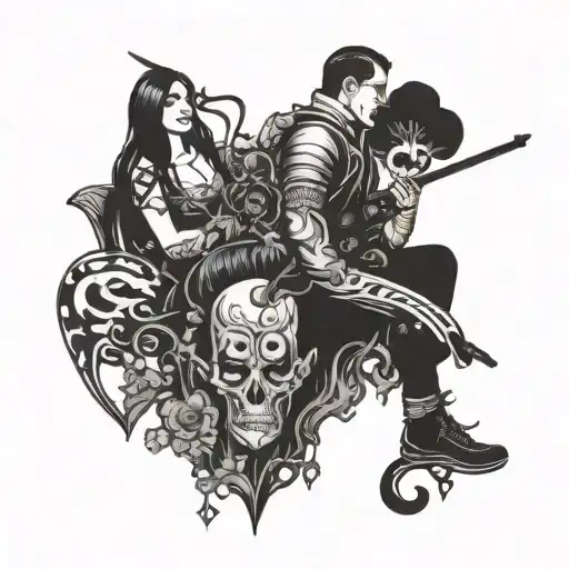 Queens of the stone age tattoo design idea