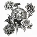 Queens of the Stone age tattoo design idea