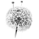 Dandelion tattoo design idea