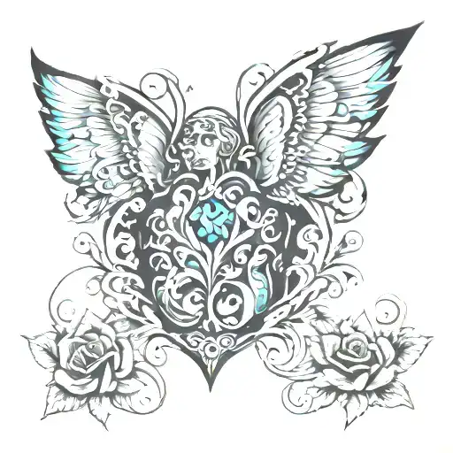 rags to riches chest tattoo tattoo design idea