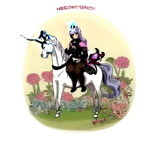  a chess knight with a unicorn horn tattoo design idea