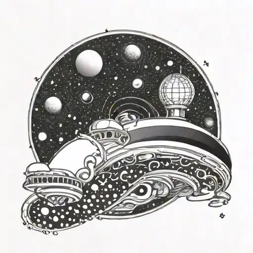 hitchhiker's guide to the galaxy tattoo design idea