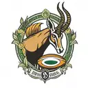 springbok rugby emblem  tattoo design idea