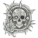 creat your own reality symbol tattoo design idea