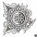 creat your own reality symbol tattoo design idea