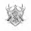 VIKING RUNE FOR STRENGTH AND LOVE tattoo design idea