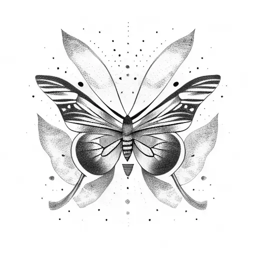 A butterfly trail that wraps around my arm wrist to elbow tattoo design idea