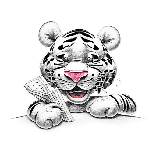Tigger tattoo design idea