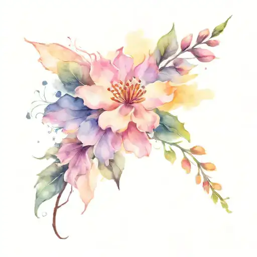 book open, floral patterns, firefly tattoo design idea