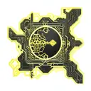 yellow rivers flowing to underworld near bridge of oblivion tattoo design idea