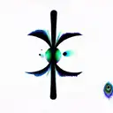 Psychedelic Fractal tattoo design idea