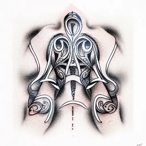 numbers choice life tattoo design idea