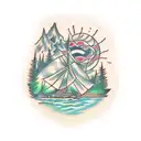 willow tree  tattoo design idea