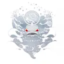 whale tattoo design idea