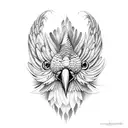 yellow-tailed black cockatoo tattoo design idea