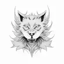 kurama tattoo design idea