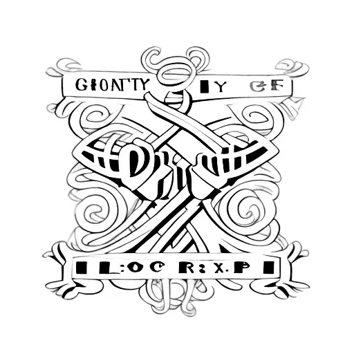 dainty cross. says by your grace i have hope wrapping cross tattoo design idea