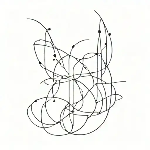 frisson visualized, the shiver you get of excitement or reward based tattoo design idea