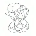 frisson visualized, the shiver you get of excitement or reward based tattoo design idea