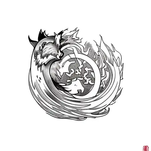 firefox  tattoo design idea