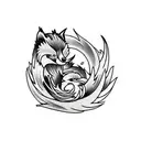 firefox  tattoo design idea