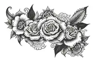 Tattoo designating a girl whose nickname is Mafia tattoo design idea