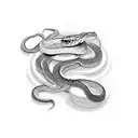 snake eats its tail tattoo design idea