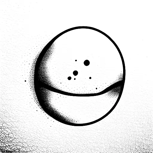 alien face tattoo design idea