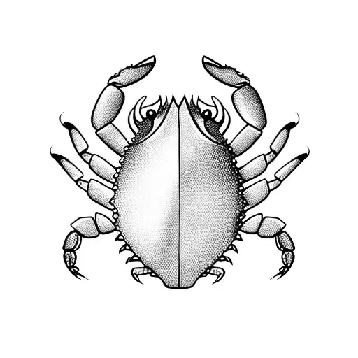 crab tattoo design idea