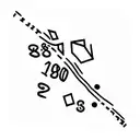 dates of 1986, 2005 and 2009 puzzled  tattoo design idea