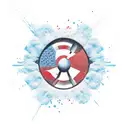 grenade tattoo design idea