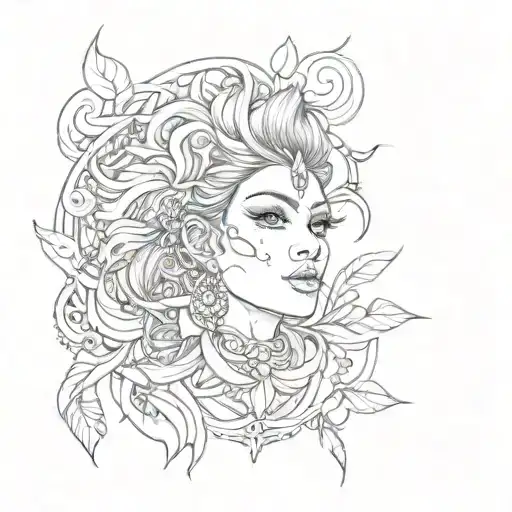 avani tattoo design idea